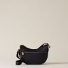 Borbonese Luna Bag Mini Tracolla Nera Nylon Pelle 934137I15Y66 Luna bag mini donna borsa nera donna