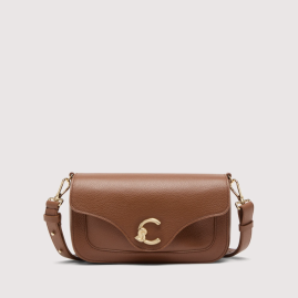 Coccinelle Tracolla C-Me Medium Cognac Pelle E1SSL120301_W11 Fronte coccinelle mantova borsa tracolla donna